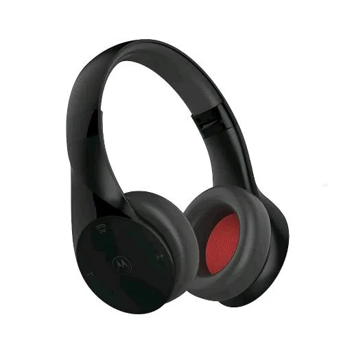 Motorola Moto XT 500 Cuffie Auricolare Wireless Bluetooth a Padiglione Musica e Chiamate Pieghevole Nero