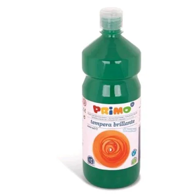 Primo Tempera Primi Passi Flacone da 1000 ml Colore Verde Scuro