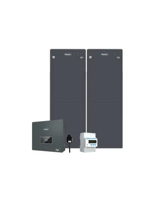 Sistema di accumulo trifase inverter 20kW Zucchetti batteria al litio HV ZBT 5K 40.96kWh