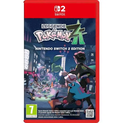 Nintendo Switch 2 Leggende Pokemon: Z-A Edizione Italiana Versione su Scheda
