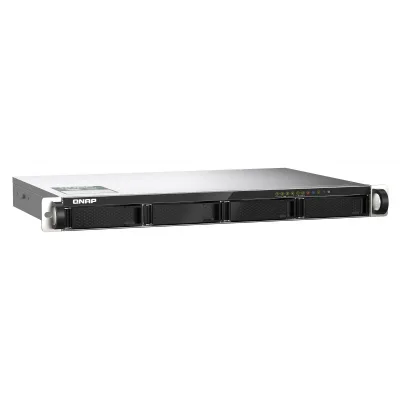 QNAP TS-435XEU NAS Chassis Rack 1U Marvell CN9131 2.2GHz RAM 4GB-4 Bay HDD/SSD 2.5"/3.5"-2 Slot SFP+ 2XRJ-45 Black