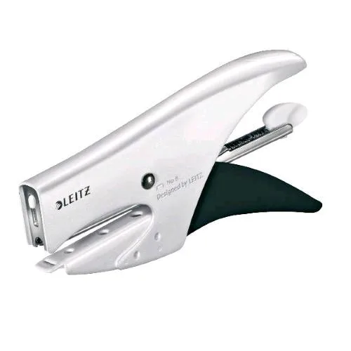 Leitz 5547 Cucitrice a Pinza Caricamento Posteriore Punti Serie 8 Capacita' 15 Fogli Bianco