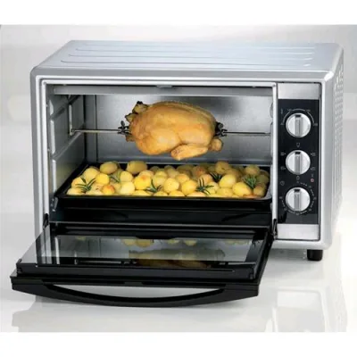 Ariete Bon Cuisine 450 Fornetto Elettrico 1.800W Capacita' 45l Colore Silver/Nero