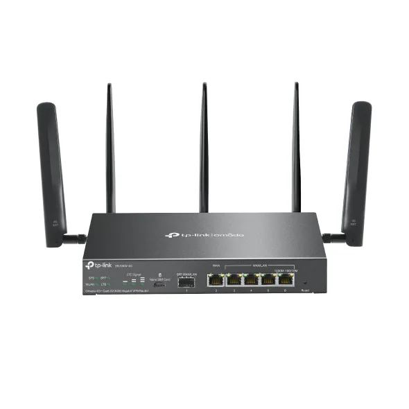 ROUTER VPN MULTI WAN AX3000 WIFI6 1P GIGABIT SFP + 5P GIGABIT 4G+ LTE
