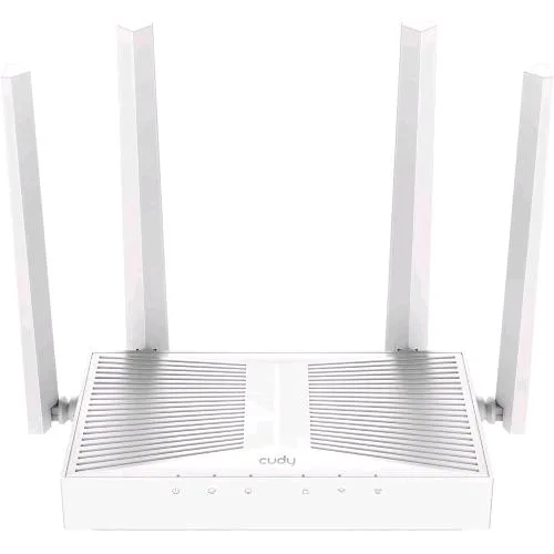 CUDY AP1300D Access Point AC1200 Wi-Fi Dual Band 2.4/5GHz 867 Mbit/S Mu-Mimo POE 4 Antenne Esterne Desktop Bianco