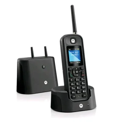 Motorola Rugged O201 Cordless Lunga Portata IP67 Nero