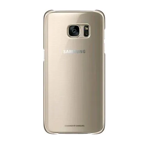 Samsung Ef-QG935CFEGWW Galaxy S7 Edge Clear Cover Originale Colore Gold