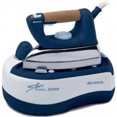 Ariete Stiromatic 2200 Ferro con Caldaia 2.000 W Piastra in Alluminio