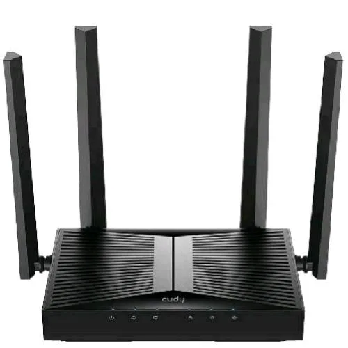 CUDY AP3000D Access Point AX3000 Wi-Fi 6 Dual Band 2.4/5GHz Mu-Mimo POE 4 Antenne Esterne Desktop Nero