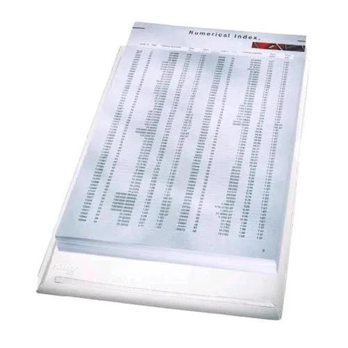 Leitz Buste a L a Soffietto in PP CM 22X30 A4 Trasparente Conf 5 Pz.