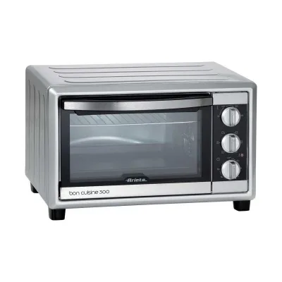 Ariete Forno Bon Cuisine 300 Fornetto Elettrico 1.500W Capacita' 30l Colore Silver/Nero