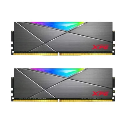 Adata XPG Spectrix D50 RGB Kit Memoria RAM 2X16GB 32GB Totali 3.600MHz Tecnologia DDR4 Tipologia Dimm CL18 Grey