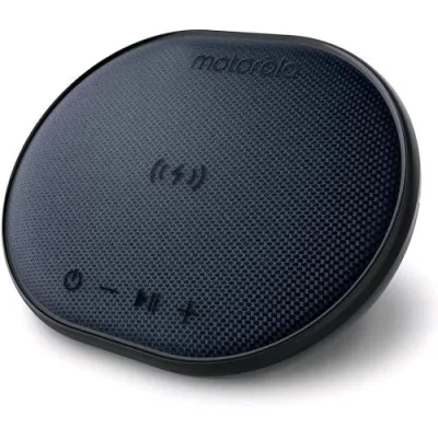 Motorola Sound Rokr 500 Altoparlante Wireless 3 in 1 con Stazione di Ricarica Impermeabile IPX6 Colore Nero