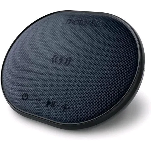 Motorola Sound Rokr 500 Altoparlante Wireless 3 in 1 con Stazione di Ricarica Impermeabile IPX6 Colore Nero