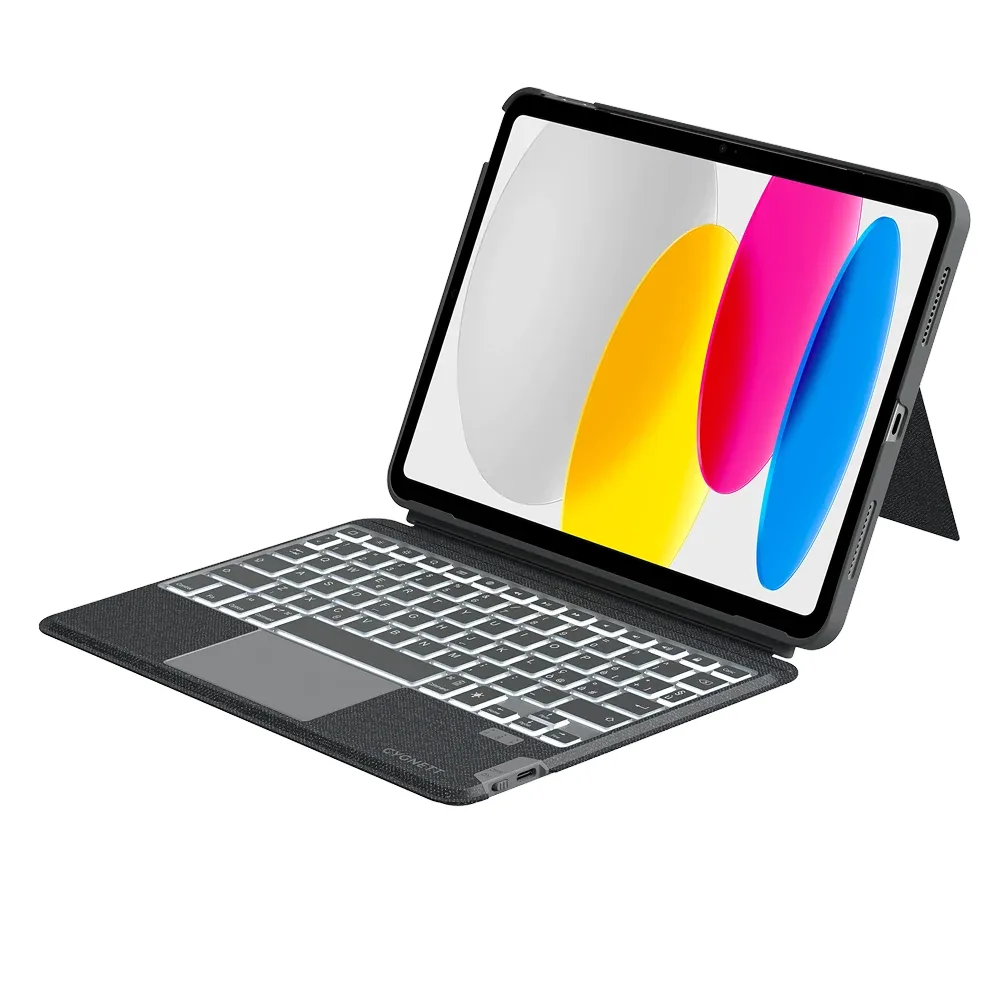 KEYBOARD CASE IPAD A16 11+10,9 NERO 10TH E 11TH GEN