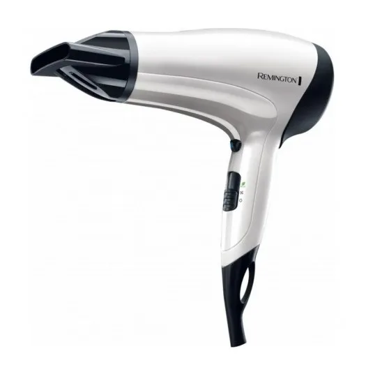 Remington D3015 Power Volume Phon 2000 W 2 Velocita' 3 Temperature con Diffusore-Concentratore Colore Bianco/Nero