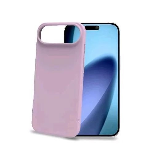 Celly Apple iPHONE Air Cover in Morbido Tpu con Finitura Soft Touch Rosa