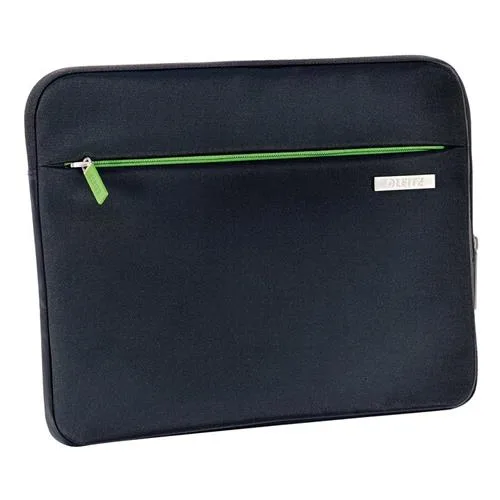 Leitz Complete Custodia per Tablet da 10" in Poliestere Black/Green (62930095)