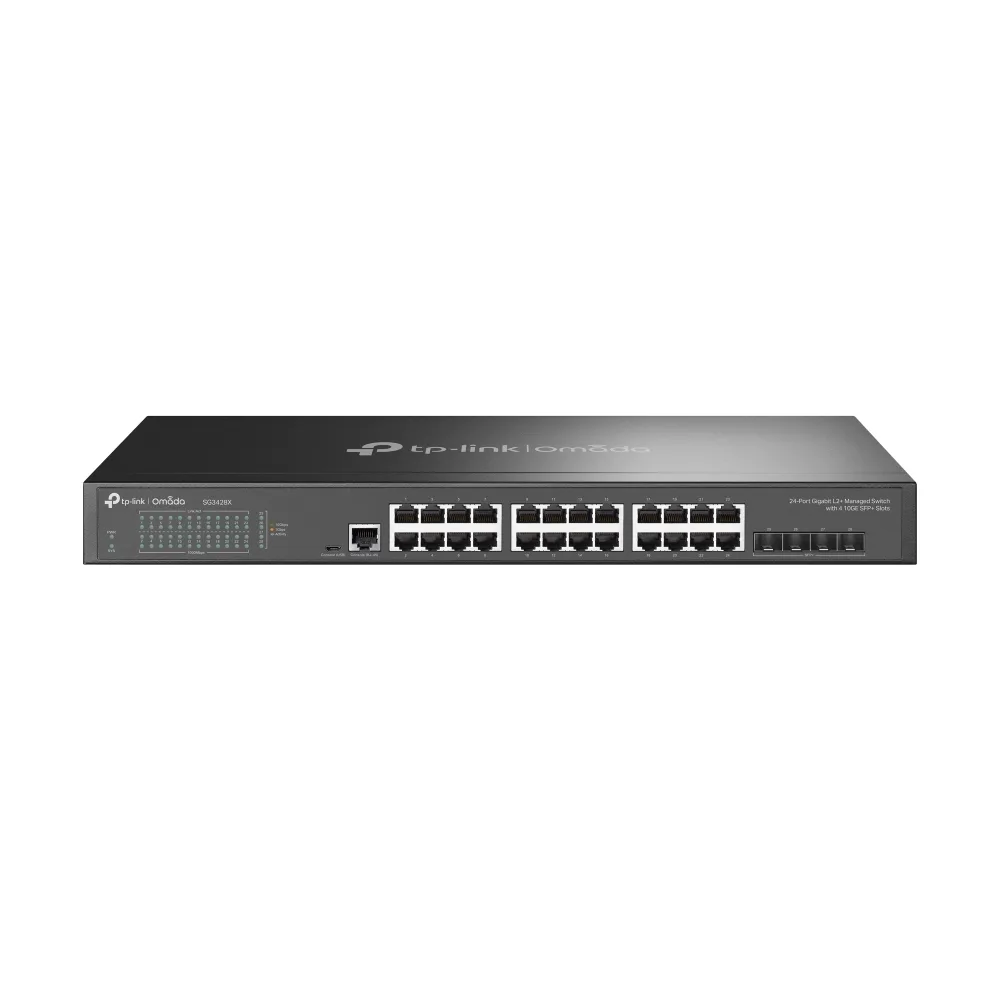 SWITCH 24P RJ45 4P SFP+ 10GE 1P RJ45 CONSOLE 1P MICRO-USB