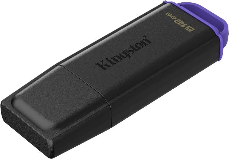 Kingston Datatraveler Exodia 512GB Chiavetta USB-A 3.2 Gen 1 Nero Viola