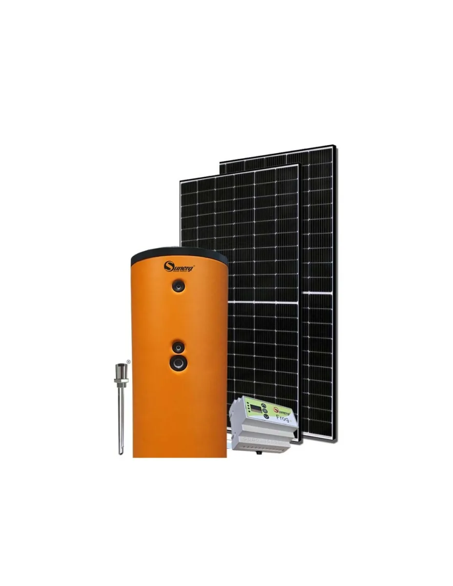 Kit FROG+ forzato con bollitore 150 L doppio serpentino 2x XMHCJ400BF Sunerg