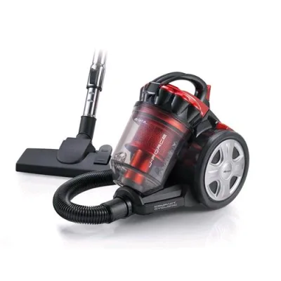 Ariete J Force Aspirapolvere a Traino Senza Sacco 700W Cavo 5 m Capacita' 3 l Filtro Hepa Lavabile Colore Rosso