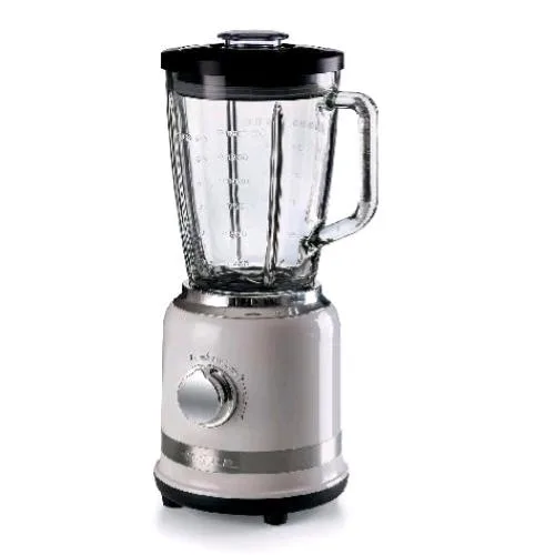Ariete Moderna Frullatore Elettrico 1000W 4 Velocita' Funzione Pulse Capacita' 1.5 l Lame in Acciaio Bianco