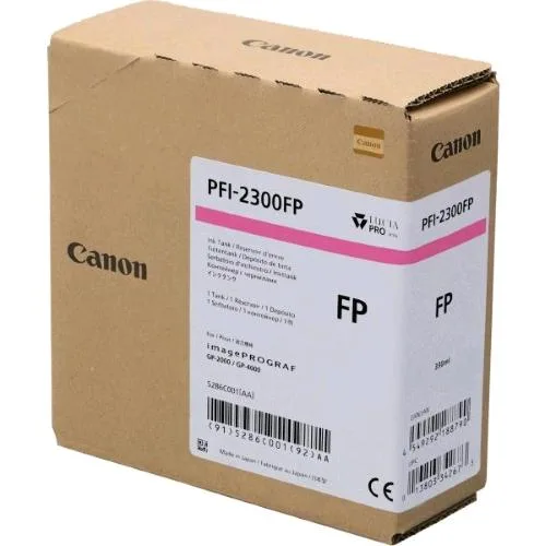 Canon Pfi-2300P Ink Fluorescent Pink 330 ml per Canon GP-2000 / GP-4000