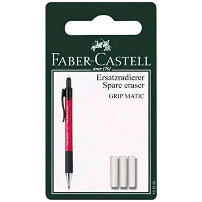 Faber Castell Faber-Castell Blister 3 Gommini per Portamine Grip