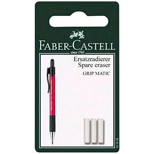 Faber Castell Faber-Castell Blister 3 Gommini per Portamine Grip