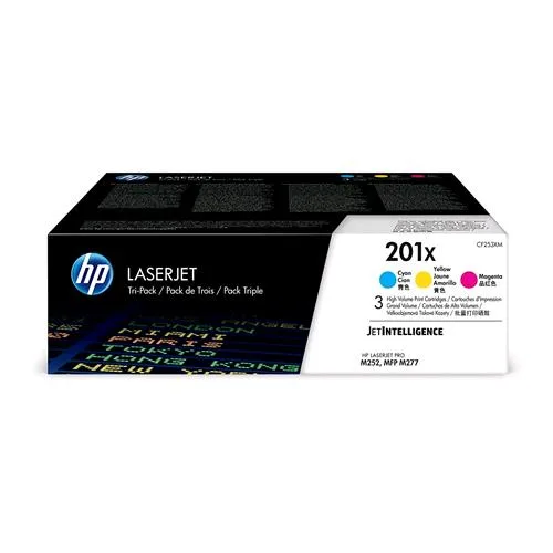 HP 201X Toner 2.300 Pag Ciano + Giallo + Magenta
