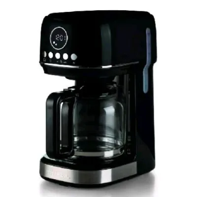 Ariete Moderna Macchina per Caffe Americano 900W con Filtro Capacita' 15 Tazze Programmabile Pannello LCD Nero