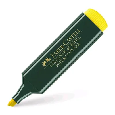Faber Castell Faber-Castell Evidenziatore Textliner 48 Giallo 10 pz