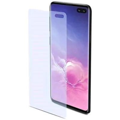 Celly Samsung Galaxy S10+ Proteggi Schermo in Pet Trasparente