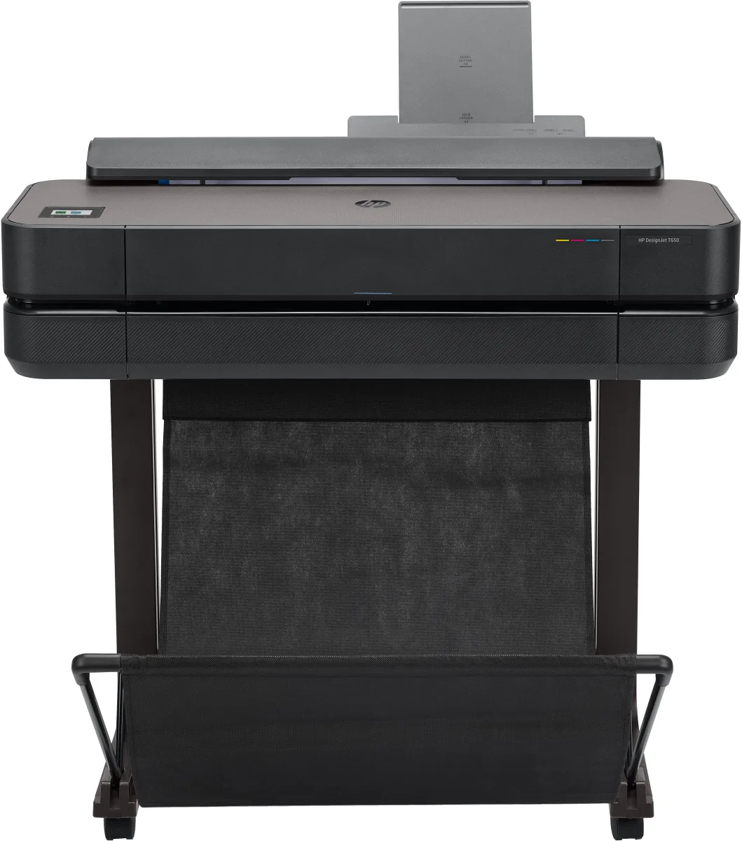 PLOTTER HP A1 24T650 4INK LAN USB 26SEC/A1+PIEDISTALLO E RACCOGL ED25