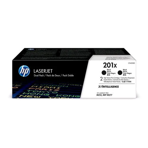 HP 201XD Toner Nero 2 pz