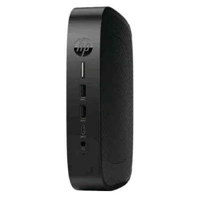 HP T655 Thin Client AMD Ryzen Embedded R2314 3.5GHz RAM 4GB-eMMC 32GB-AMD Radeon Graphics-Wi-Fi 6-Gigabit LAN So Thinpro