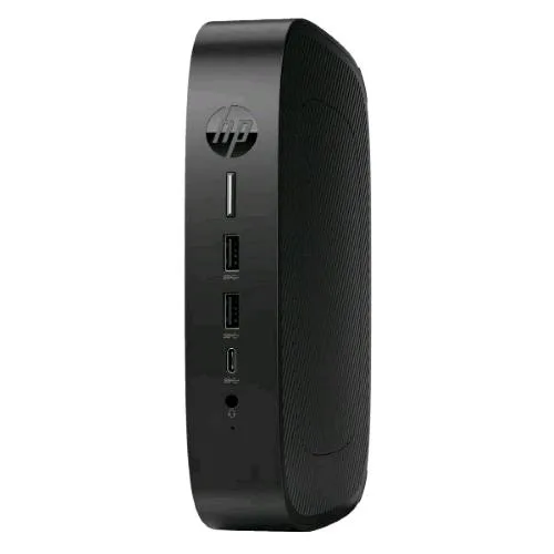 HP T655 Thin Client AMD Ryzen Embedded R2314 3.5GHz RAM 4GB-eMMC 32GB-AMD Radeon Graphics-Wi-Fi 6-Gigabit LAN So Thinpro