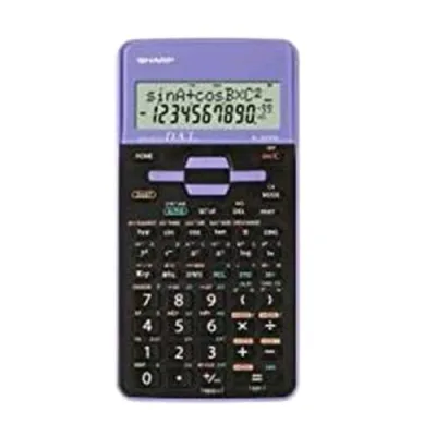 Sharp EL531THBVL Calcolatrice Scientifica 12 Cifre 2 Linee 273 Funzioni Col. Viola