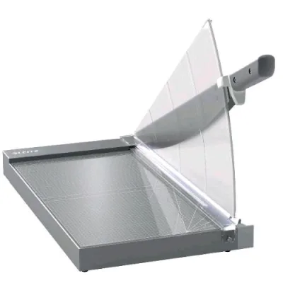 Leitz Ghigliottina Office Pro A3+ 29.9X61.6X3.42 cm Capacita' 70 Fogli Lunghezza Taglio 42 cm Piano in Vetro