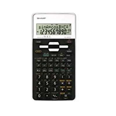 Sharp EL531THBWH Calcolatrice Scientifica 12 Cifre 2 Linee 273 Funzioni Col. Bianco