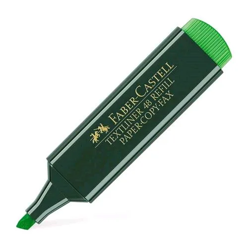 Faber Castell Faber-Castell Evidenziatore Textliner 48 Verde 10 pz