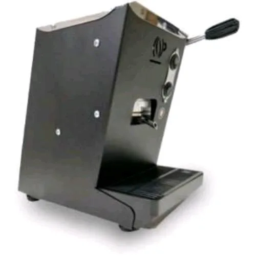 Lollocaffè Lollocaffe' Lollina Macchina da Caffe' Cialde 44 mm Nera