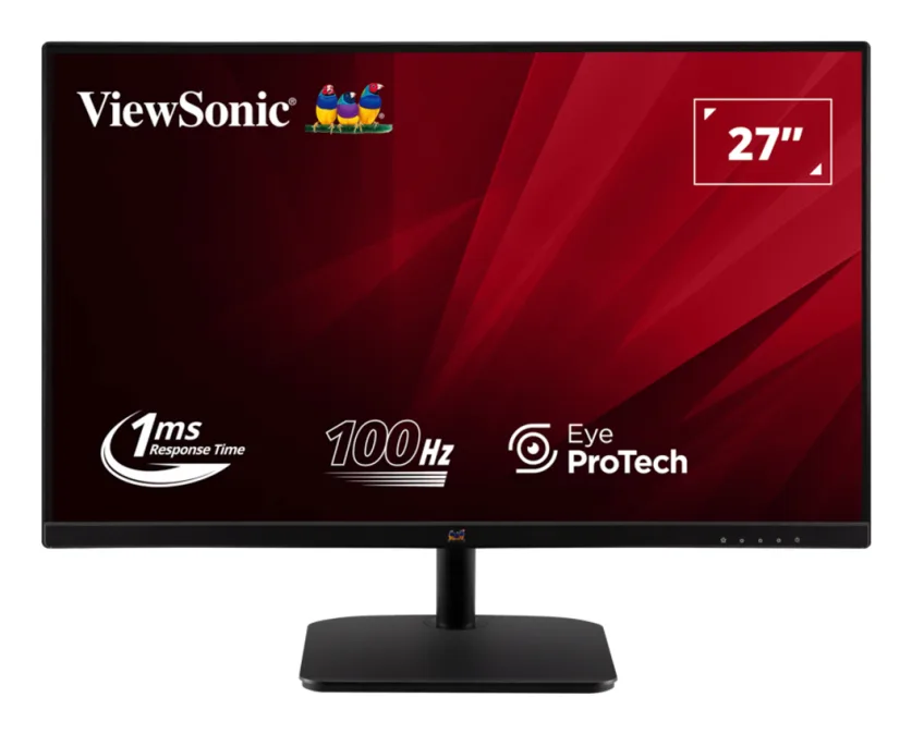 MON 27IPS FHD VGA HDMI BLACK 100HZ FRAMELESS 1MS