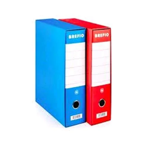 Brefiocart Registratore Formato Protocollo 285X350X80 mm Col. Rosso Conf 12 Pz.