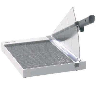 Leitz Home Office A4 Ghigliottina a Leva Lunghezza Taglio 305 mm Piano in Legno Laminato Capacita' 10 Fogli