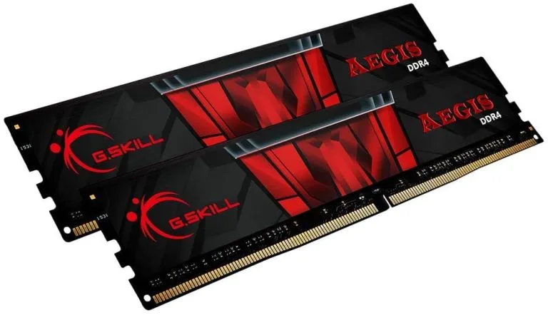 Gskill Aegis F4-3200C16D-16GIS Kit Memoria RAM 2X8GB Tot 16GB 3.200MHz Tipologia Dimm Tecnologia DDR4