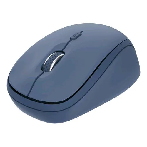 Mouse Trust Yvi+ Silent Wireless Mouse Ottico Silenzioso 2.4GHz Ambidestro 16.00DPI 4 Tasti Dark Blue