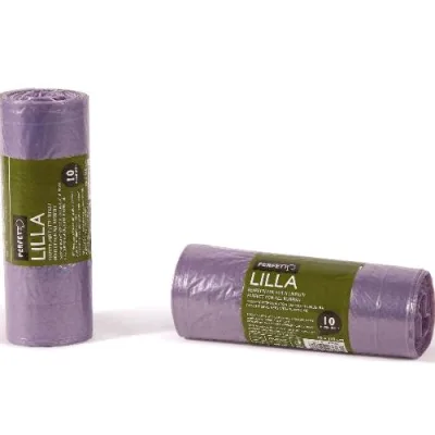 Perfetto Sacchi Immodizia 70X110 cm Rotolo a Strappo Viola Conf 10 Pz.