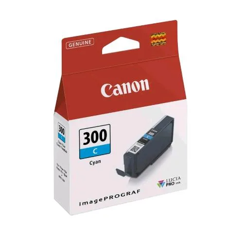 Canon Pfi-300 C Cartuccia Ink-Jet Ciano